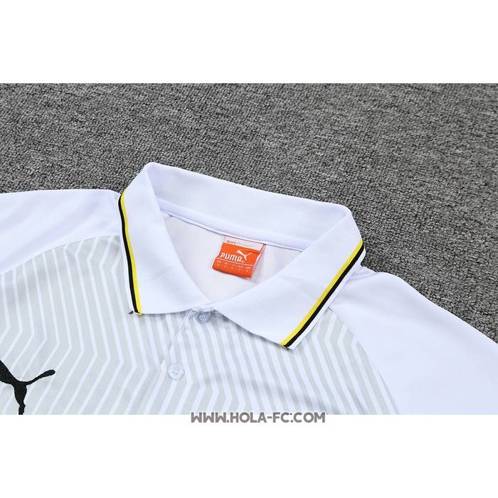Camiseta Polo del Borussia Dortmund 2022-2023 Blanco y Verde